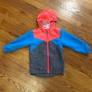 Boys Windbreaker with hoodie Cat & Jack size 5